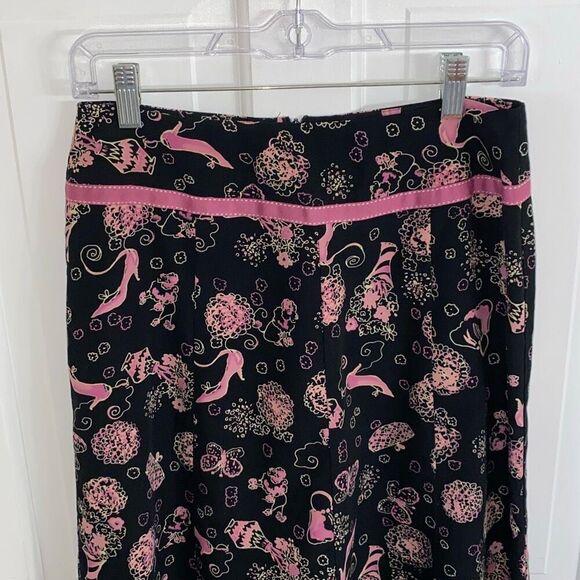 Dressbarn printed a-line skirt size 6 - Picture 2 of 8
